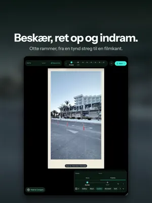 Beskær, ret op og indram. Otte rammer, fra en tynd streg til en filmkant.