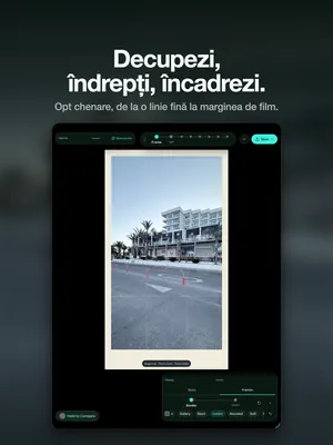 Decupezi, îndrepți, încadrezi. Opt chenare, de la o linie fină la marginea de film.
